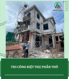 Dịch vụ xây biệt thự phần thô - Quy trình và báo giá mới nhất