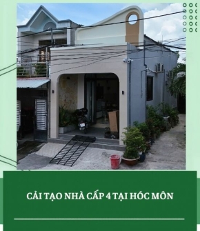 Dự án Cải tạo nhà cấp 4 tại Hóc Môn cho gia đình anh Nhân