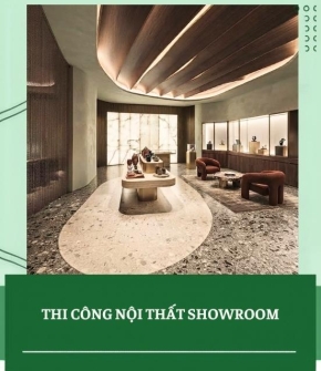 Thi công nội thất showroom kiến tạo không gian chuyên nghiệp