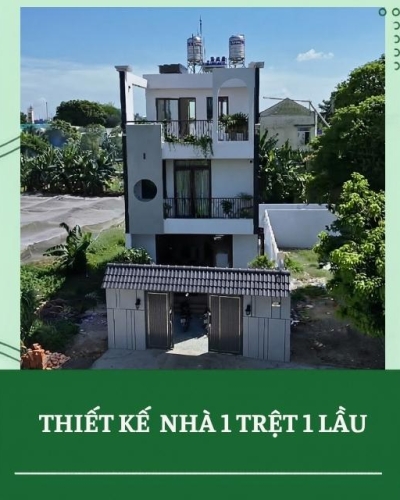 50+ Mẫu thiết kế nhà 1 trệt 1 lầu đẹp, hiện đại