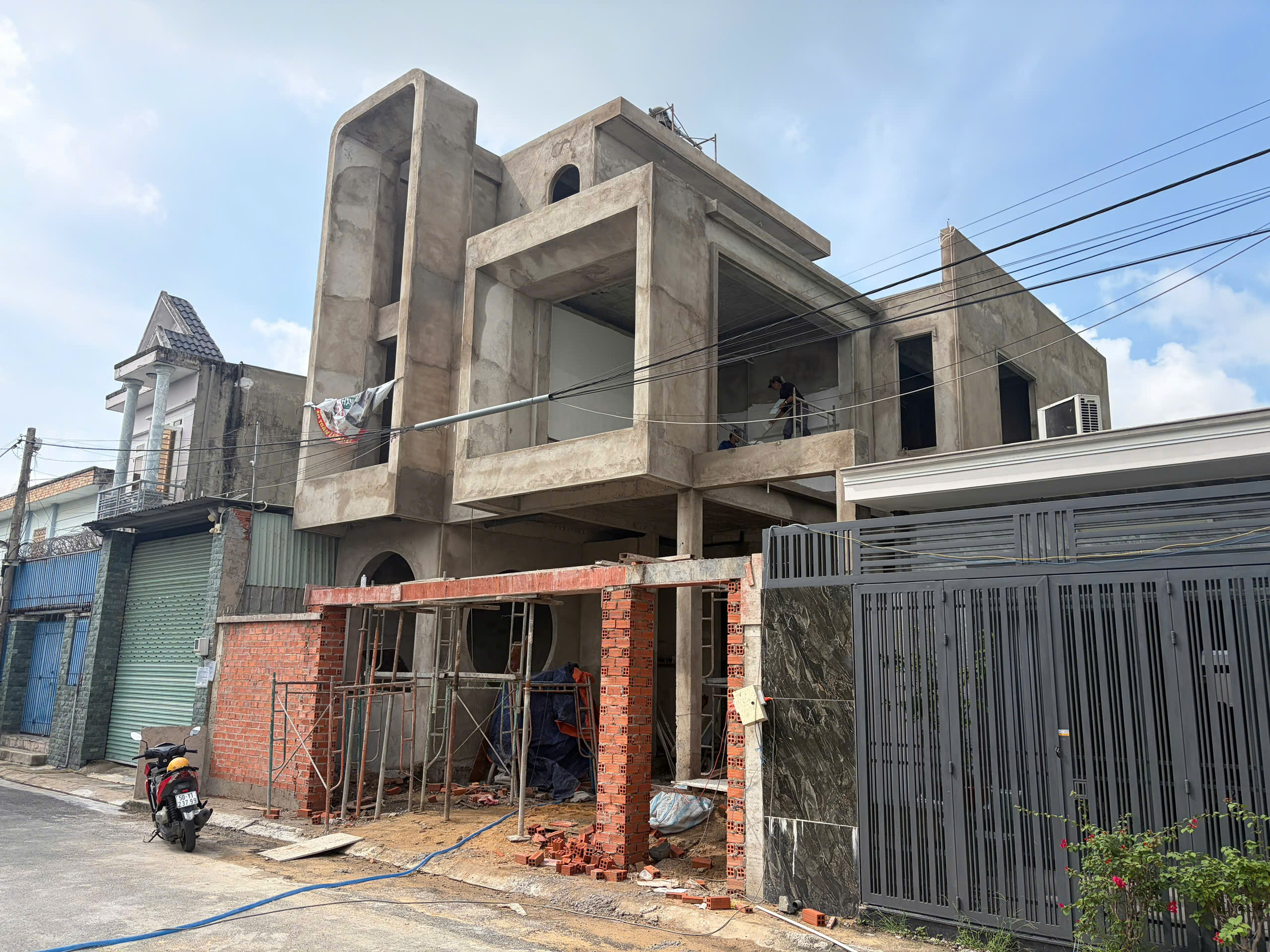 Phần thô trong xây nhà trọn gói