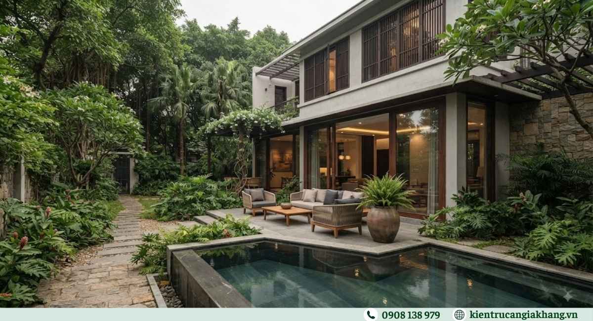 Kiến Trúc An Gia Khang tư vấn cải tạo biệt thự trọn gói