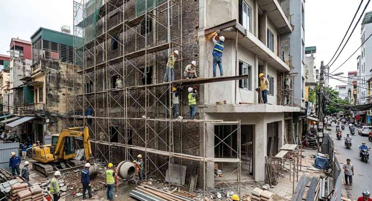 Phân biệt cải tạo, sửa chữa và nâng cấp công trình
