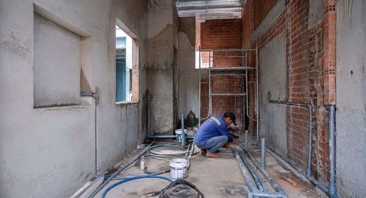 Cải tạo nhà cấp 4 tại Hóc Môn