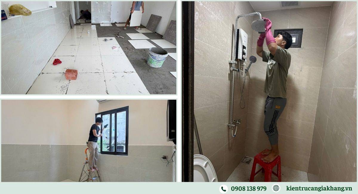 Cải tạo nhà cấp 4 tại Hóc Môn