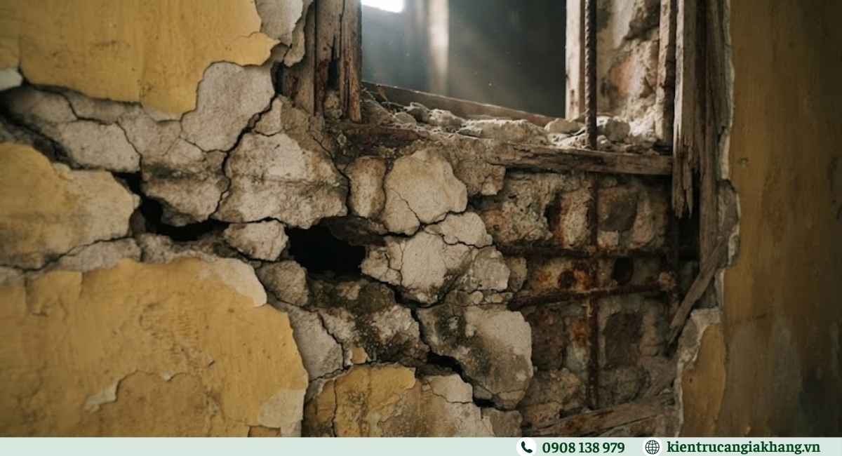 Nhà phố cũ được đánh giá trước khi cải tạo hoặc xây mới
