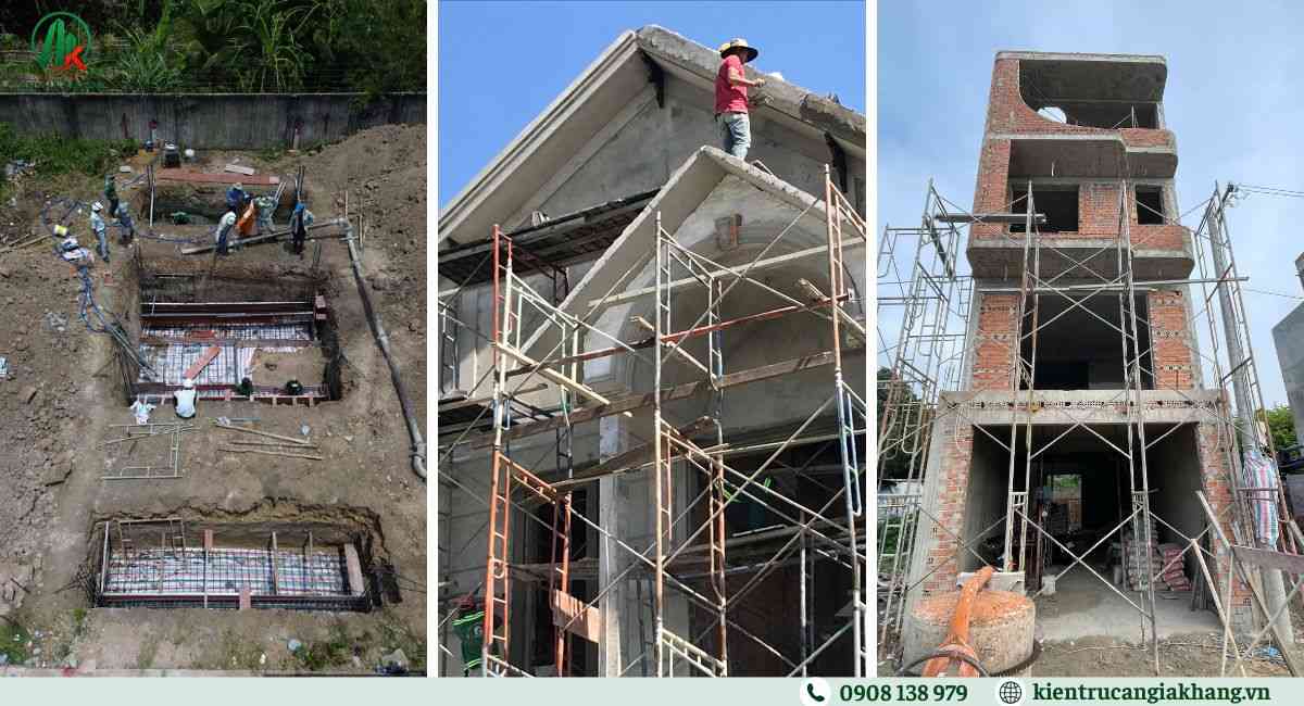 Loại móng, diện tích, độ phức tạp của thiết kế,... ảnh hưởng lớn đến đơn giá xây dựng
