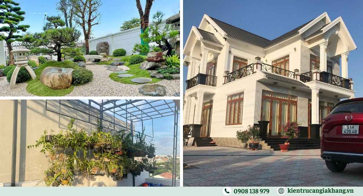 Các loại chi phí thi công biệt thự
