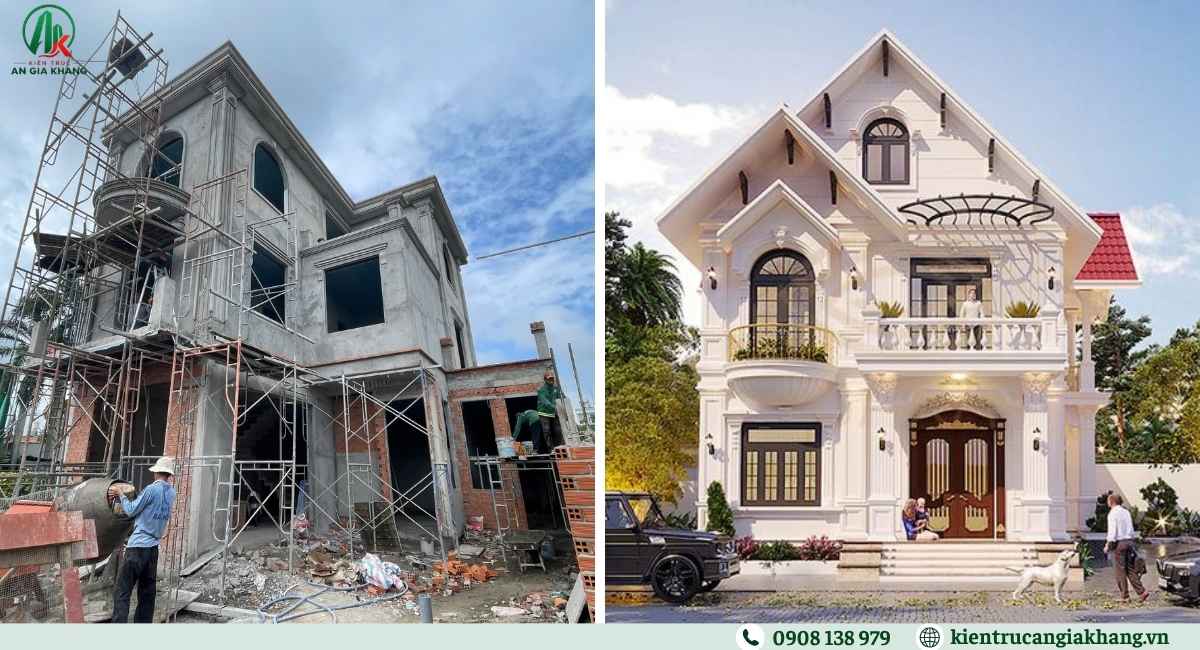 Những yếu tố ảnh hưởng đến báo giá thi công biệt thự