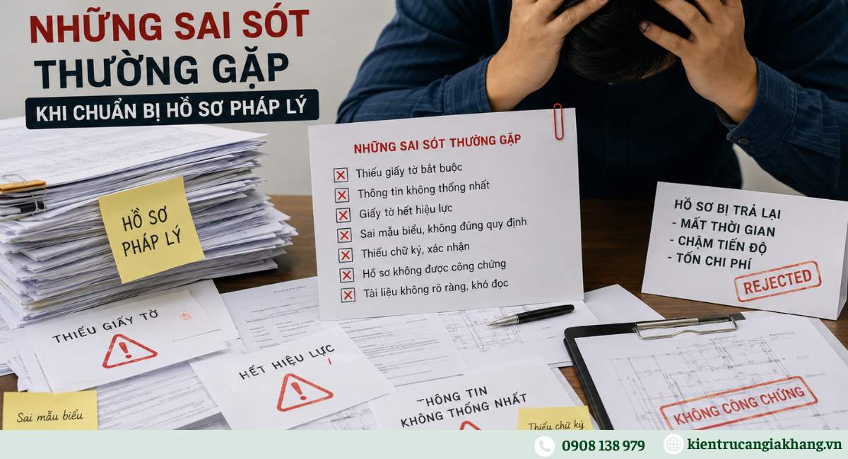 Hồ sơ nghiệm thu và hoàn công không đầy đủ