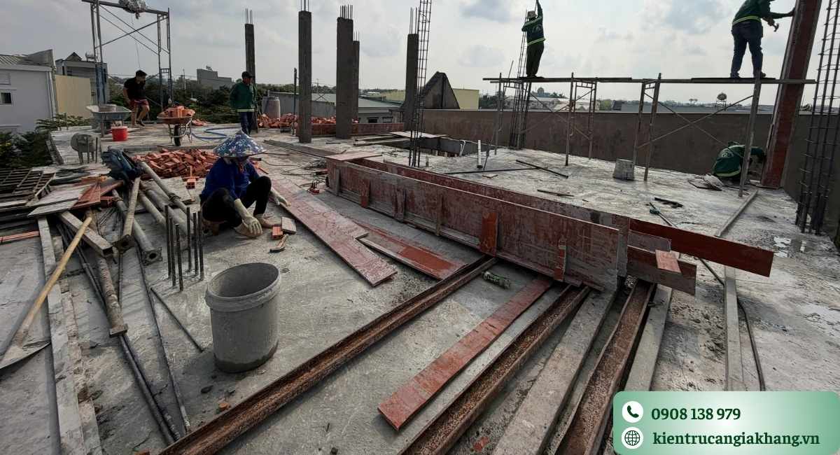 Những sai lầm cần tránh khi xây phần thô