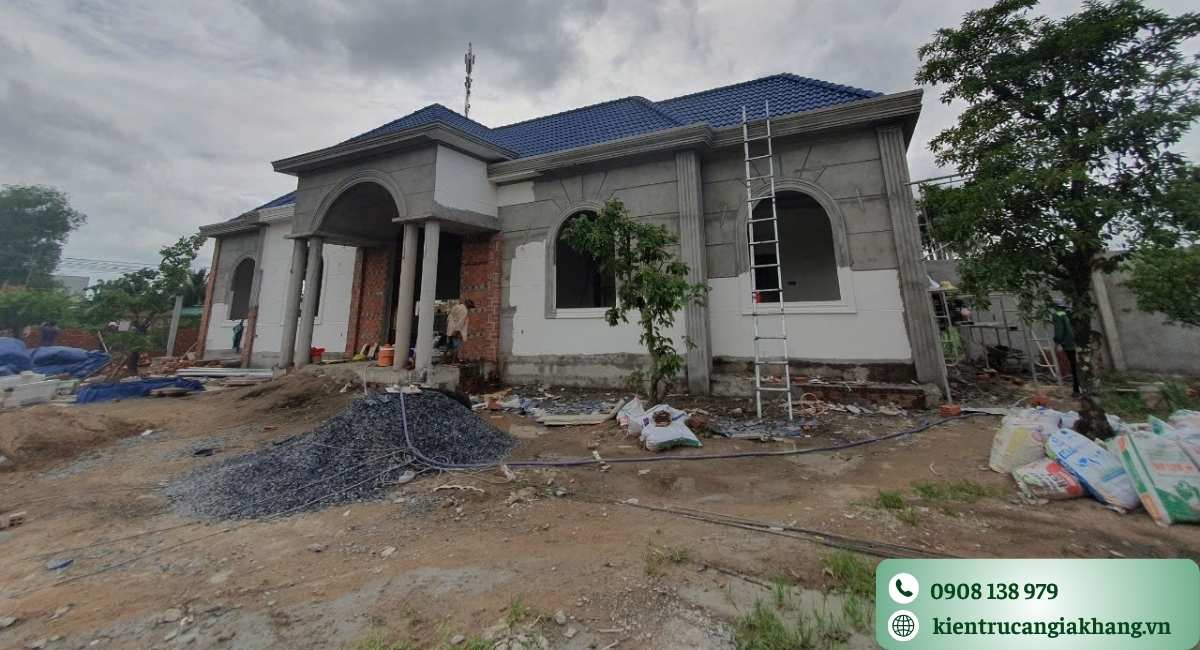 Hệ thống thoát nước sân vườn cho nhà ở dân dụng