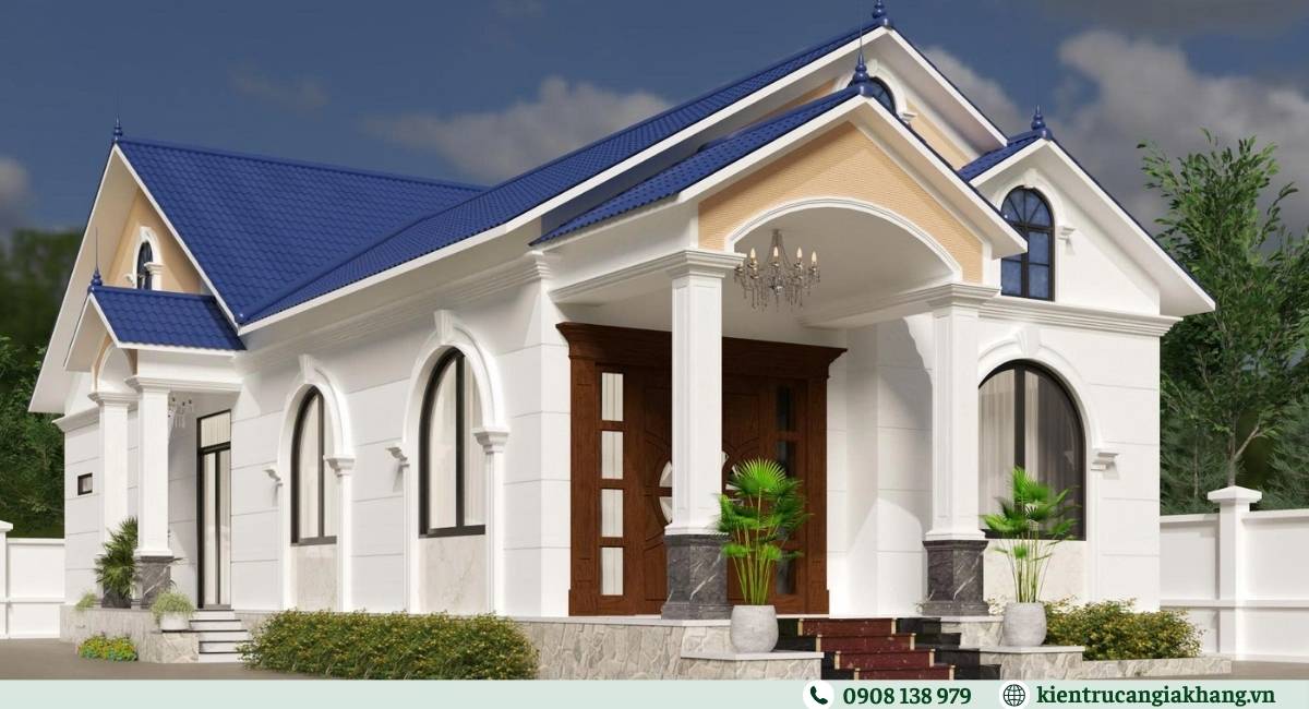 Mẫu biệt thự đẹp mái Thái