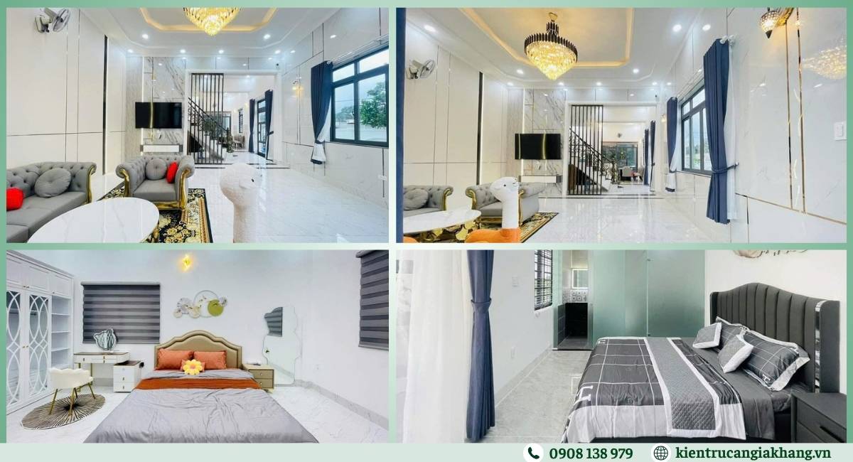 Nguyên tắc chọn màu sắc, vật liệu hợp phong thủy cho biệt thự