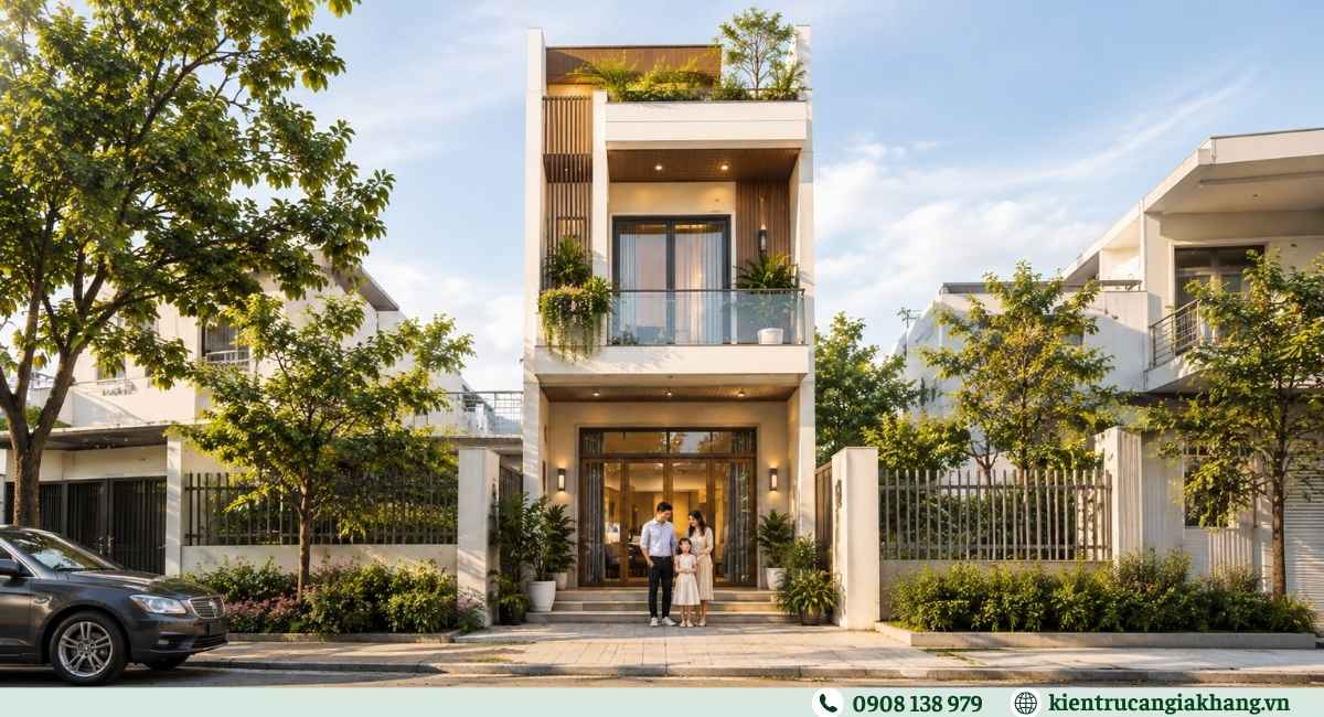 Lợi thế của nhà phố mặt tiền 4m