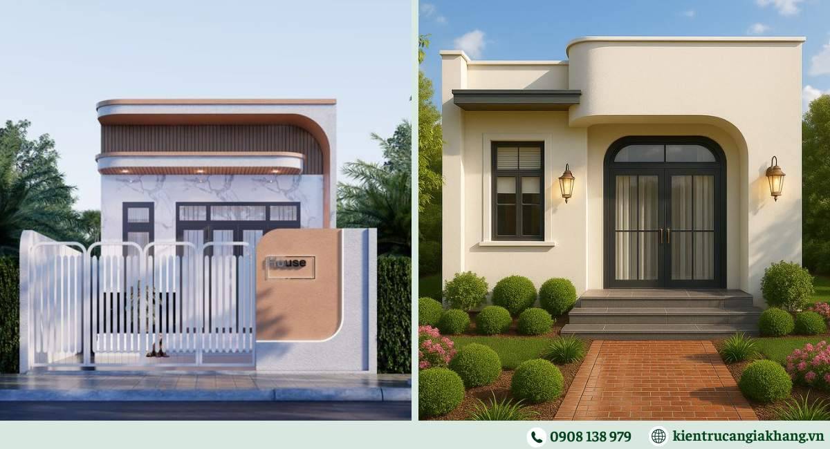 Nhà phố 1 tầng hiện đại