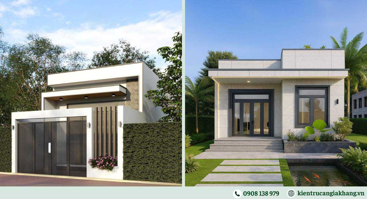 Nhà phố 1 tầng 3 phòng ngủ