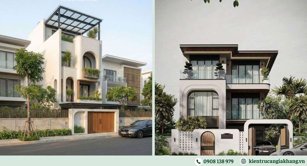 Nhà phố 3 tầng cho gia đình nhiều thế hệ