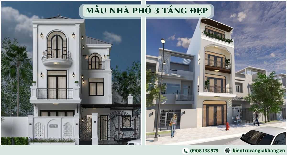 Vì sao nhà phố 3 tầng được nhiều gia đình lựa chọn?