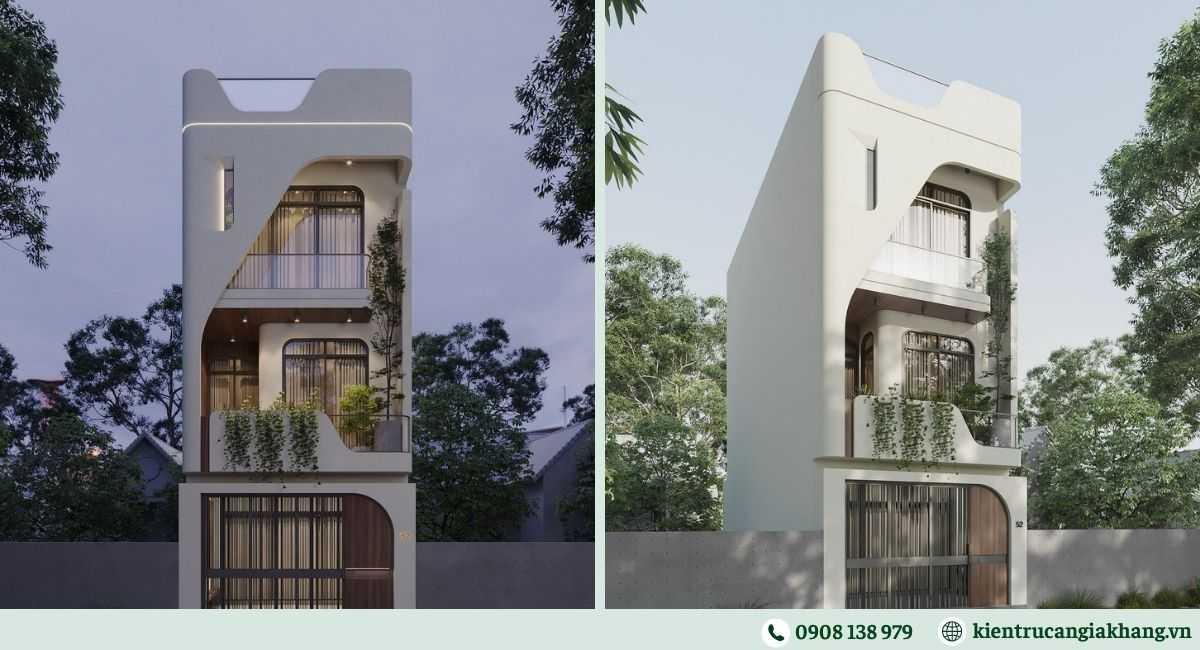 Mẫu nhà phố 4x15