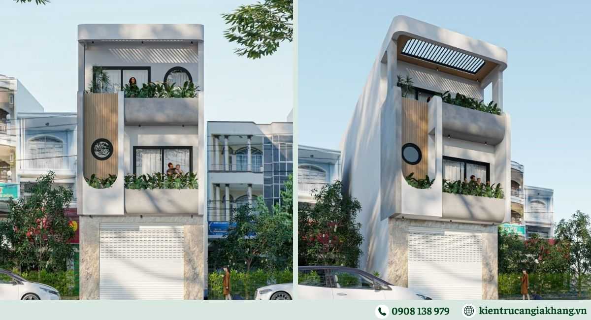 Mẫu nhà phố 5x15