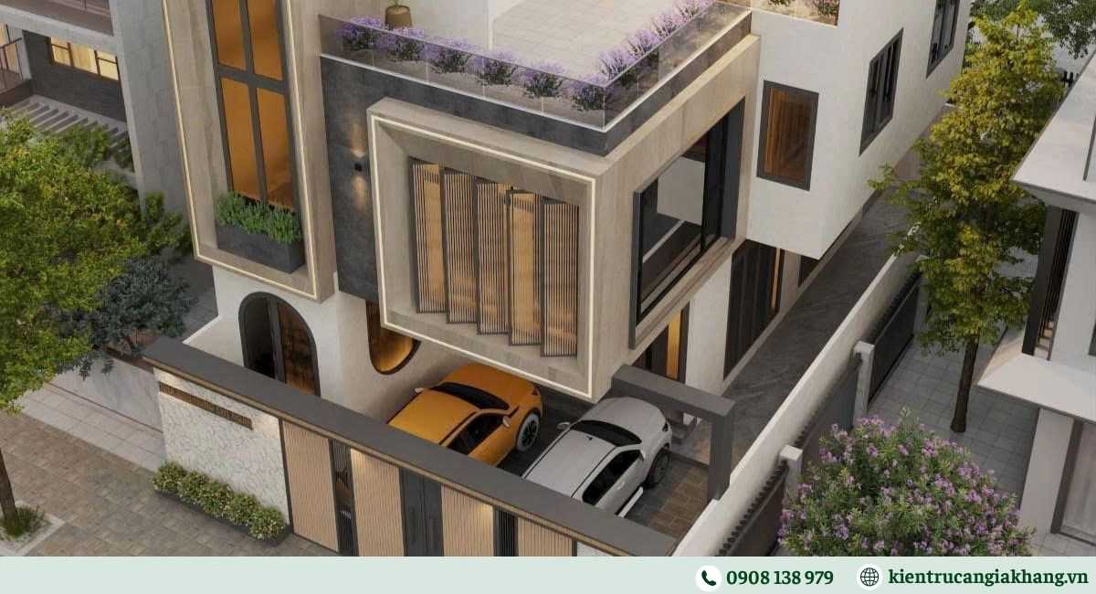 Nhà phố có gara