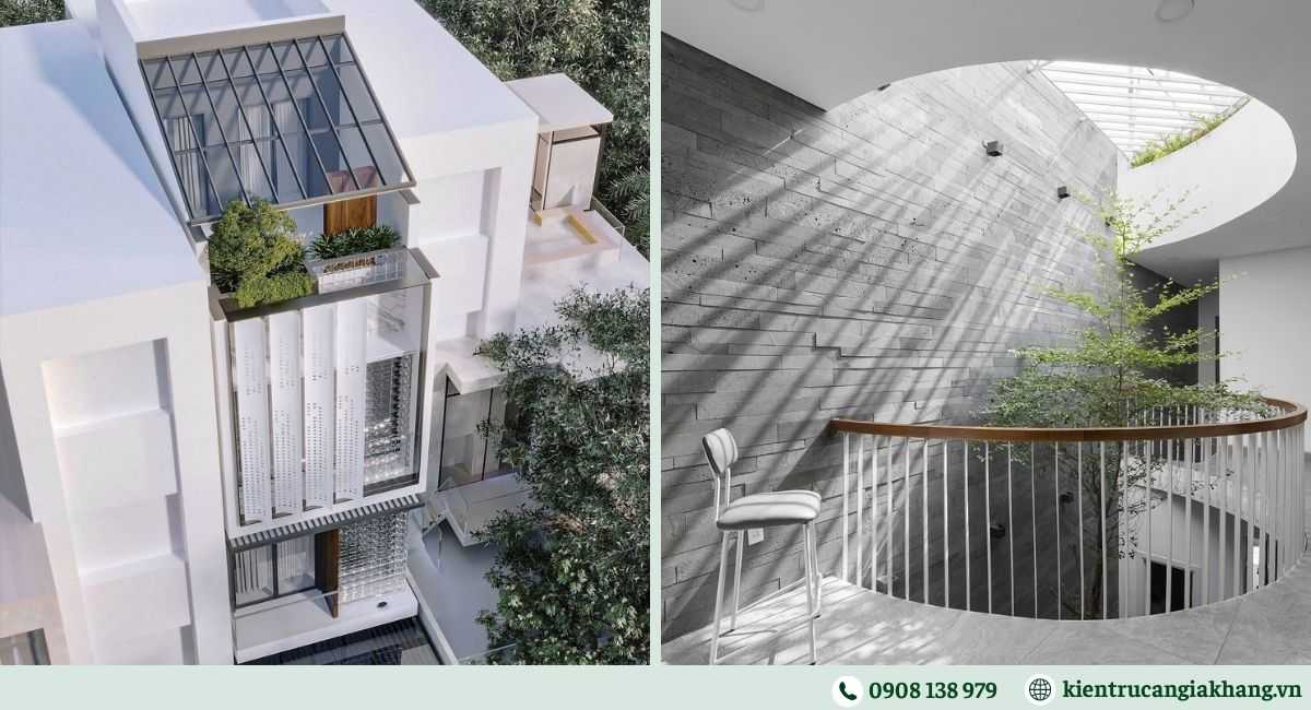 Nhà phố có giếng trời