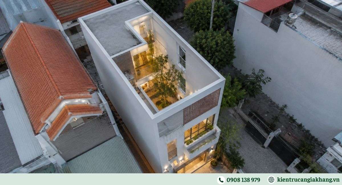 Nhà phố có giếng trời