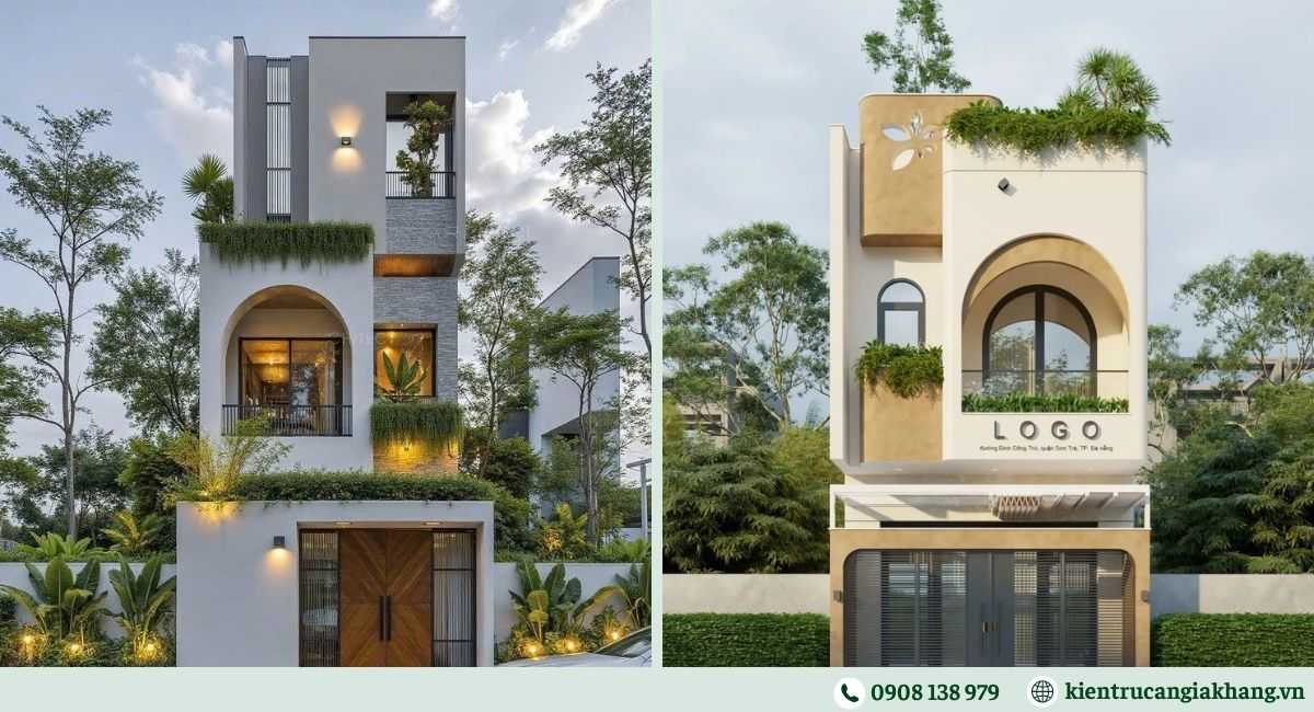 Nhà phố hiện đại
