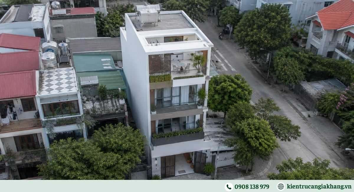 Nhà phố mái bằng