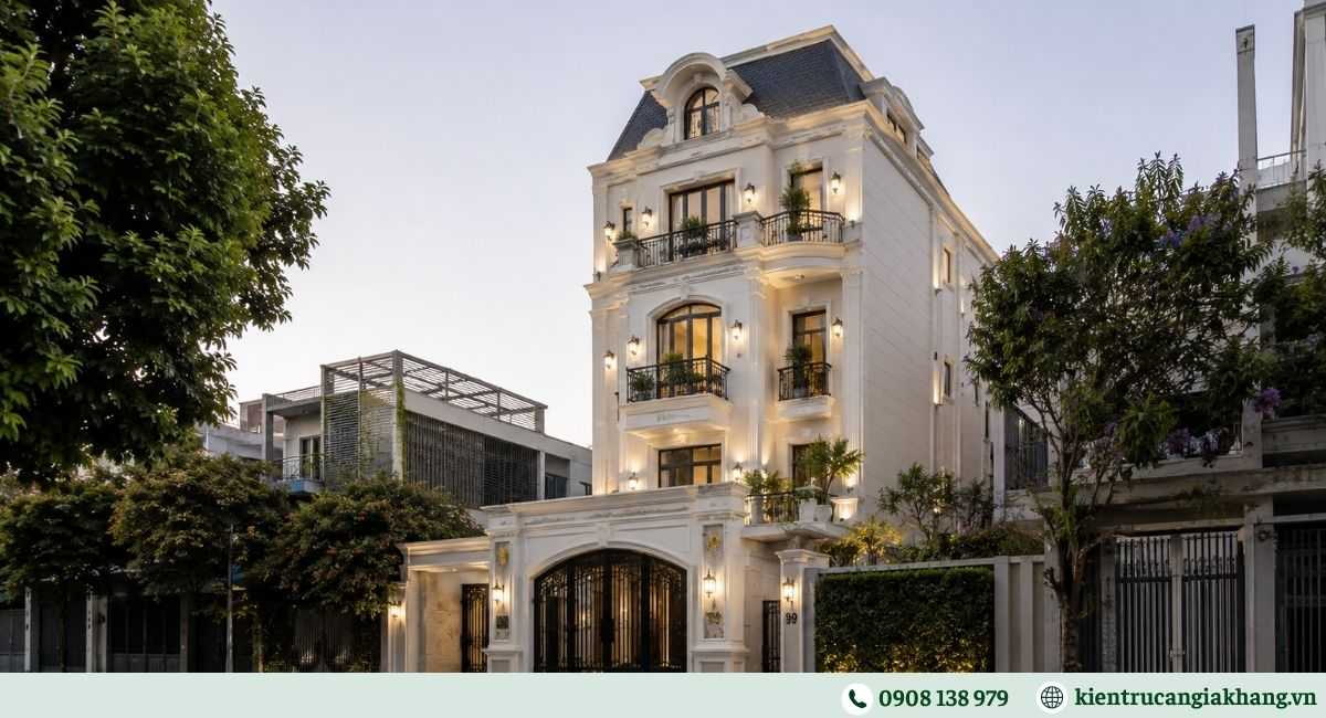 Nhà phố tân cổ điển