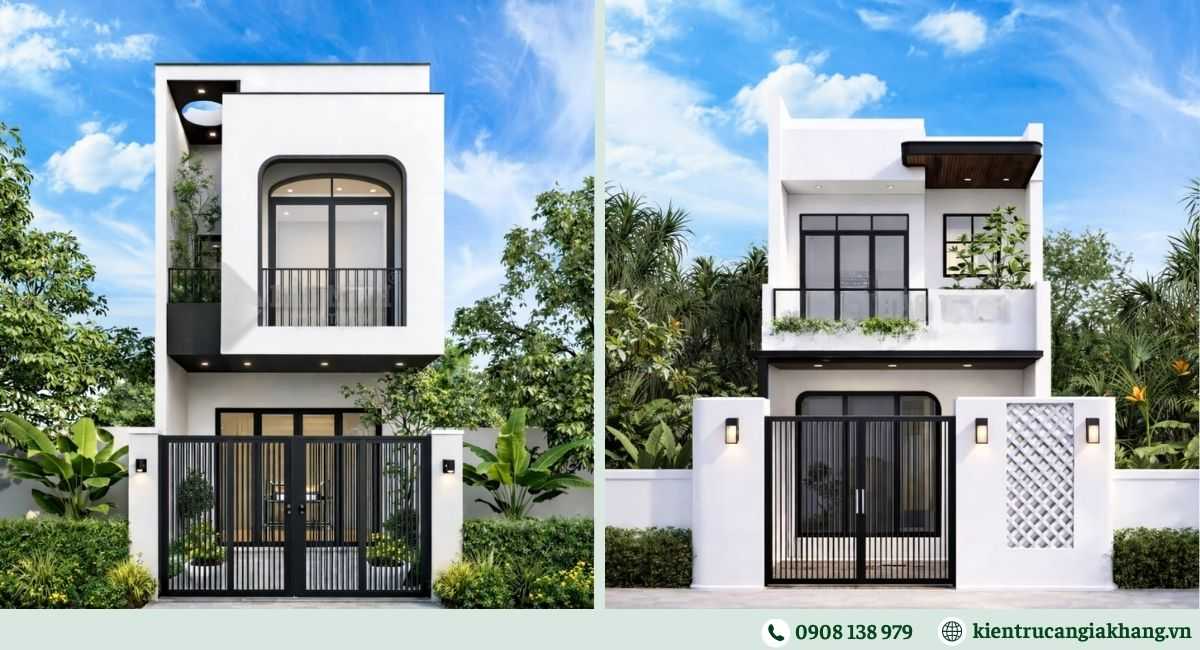 Nhà phố hiện đại