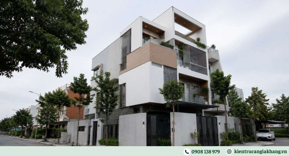 Nhà phố hiện đại