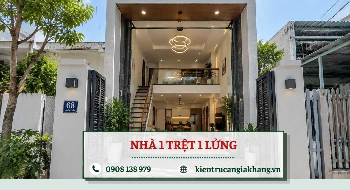 Nhà 1 trệt 1 lửng là gì