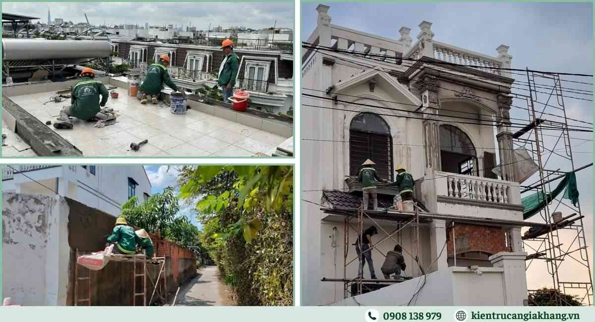 đơn vị cung cấp dịch vụ sửa nhà  trọn gói