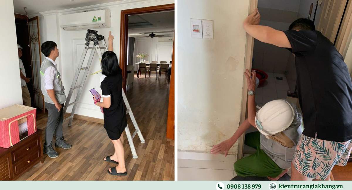 Quy trình sửa chữa công trình 