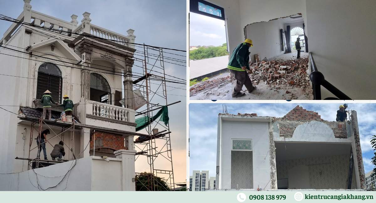 Tổng hợp những trường hợp sửa nhà