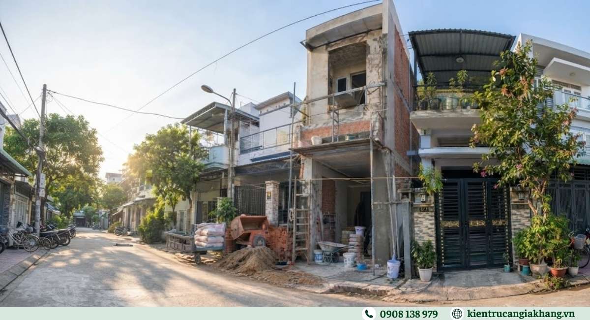Cải tạo toàn bộ nhà cũ