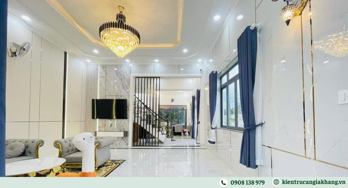 Lưu ý khi thi công nội thất biệt thự