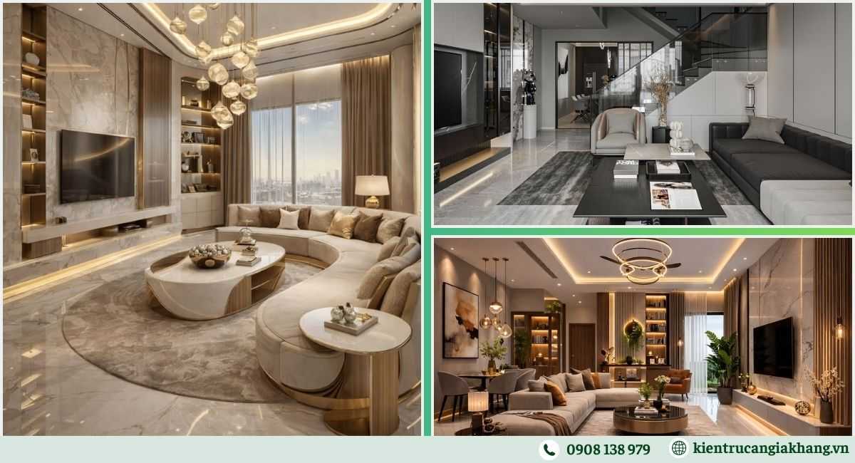 Có nên thi công nội thất phòng khách trọn gói không?