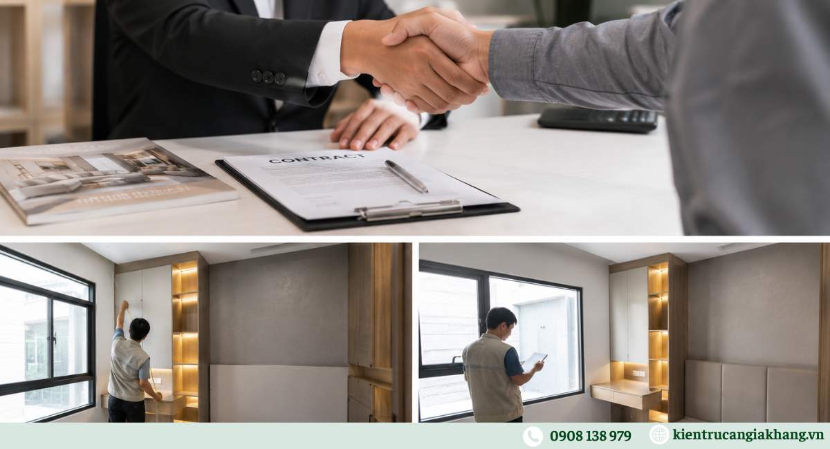 Quy trình thiết kế thi công nội thất phòng ngủ