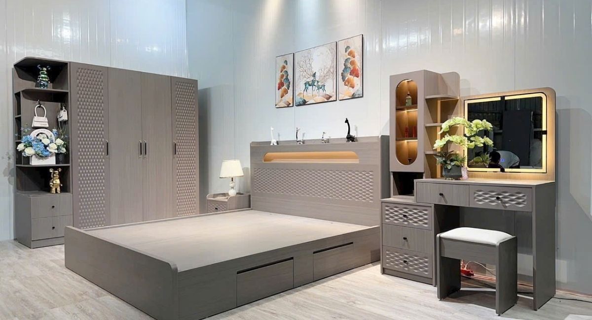 Nội thất phòng khách, phòng ngủ và phòng bếp