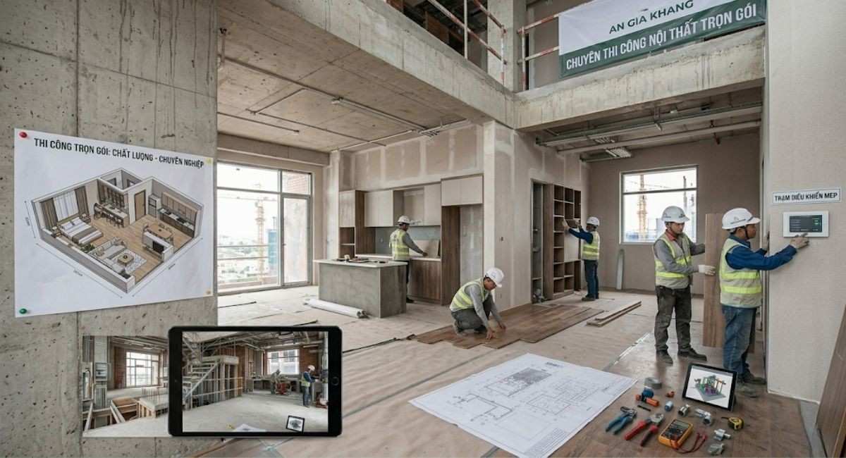 Cách chọn đơn vị hoàn thiện nội thất chuyên nghiệp