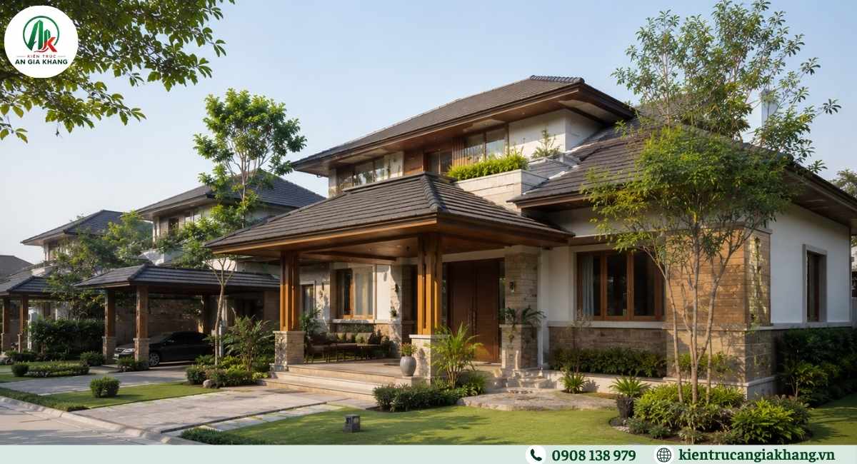 Thiết kế biệt thự nhà vườn đẹp và sang trọng