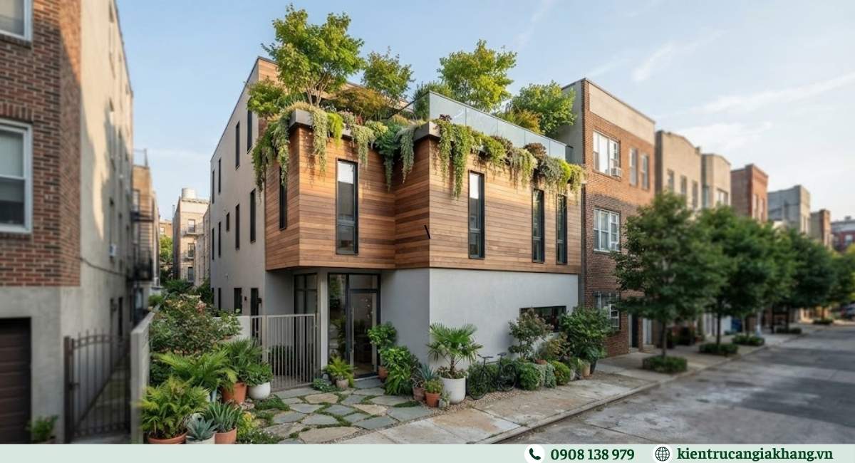 Biệt thự vườn thu gọn phù hợp khu vực nội thành