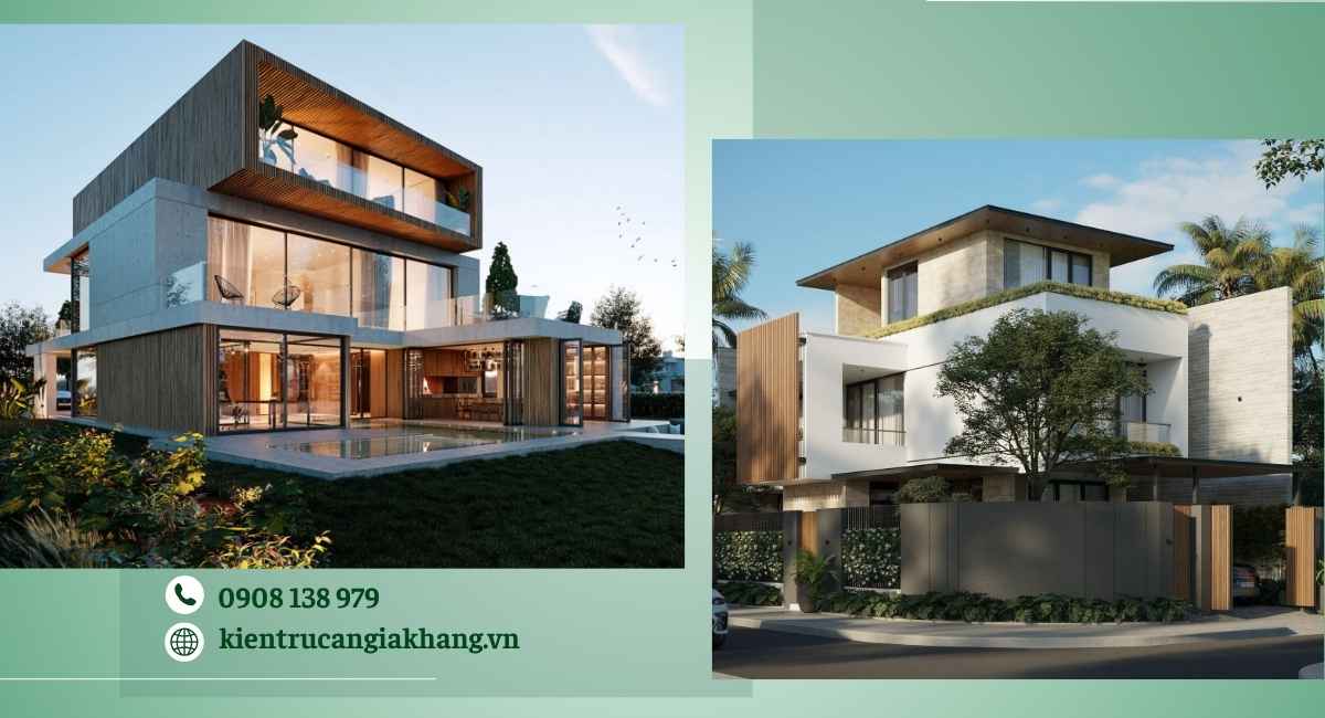 mẫu biệt thự 3 tầng cao cấp nhiều không gian