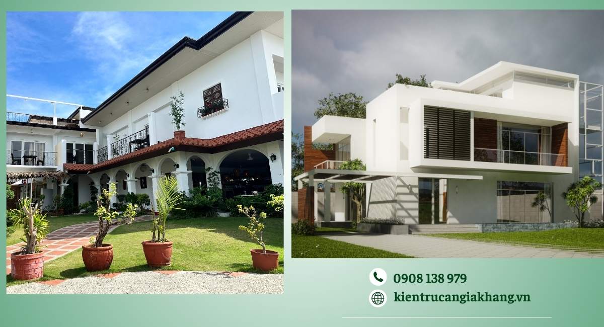 Thiết kế biệt thự hiện đại