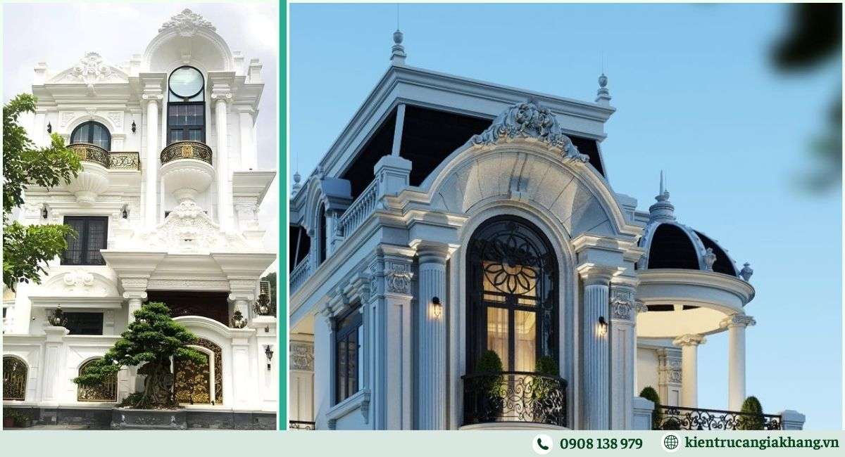 Chi phí thiết kế nhà phố cổ điển và yếu tố tác động