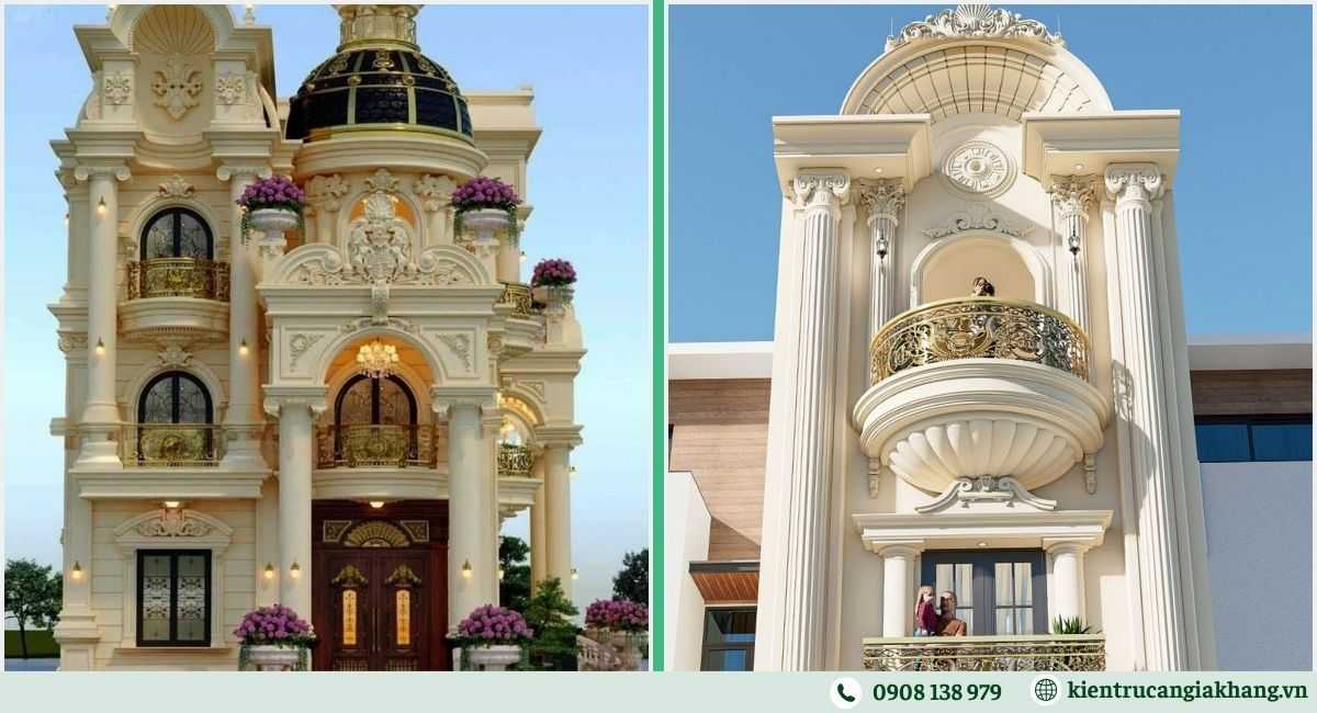 Đặc trưng của thiết kế nhà phố cổ điển