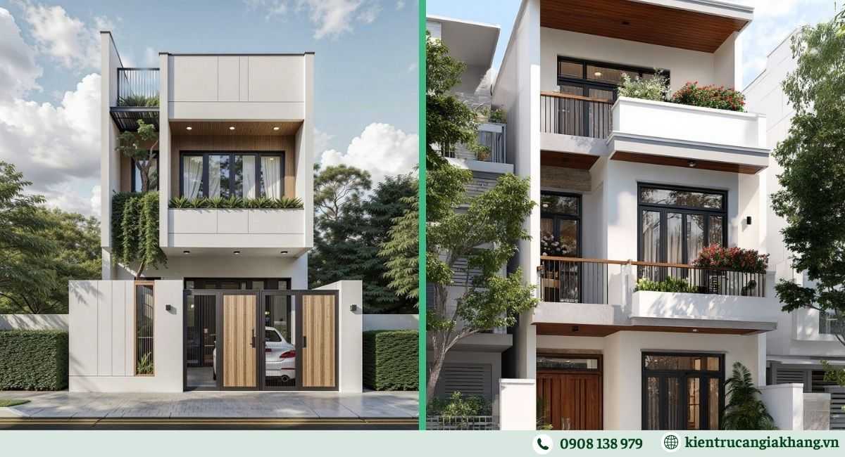 Mẫu nhà phố hiện đại có tính ứng dụng cao